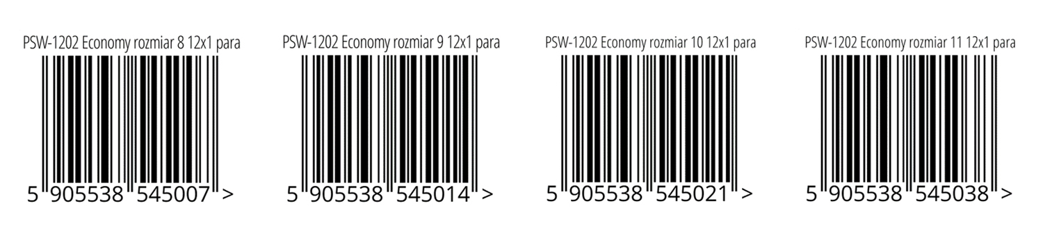 PSW-1202 Economy Rękawice całoskórzane z koziej skóry licowanej, białe