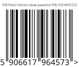 PSW-1650 White Eco Rękaw spawalniczy