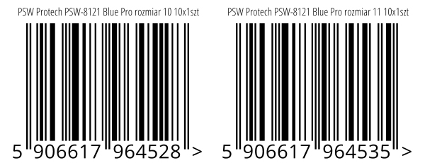 PSW-8121 Blue Pro Rękawice spawalnicze do MIG ze wzmocnieniem