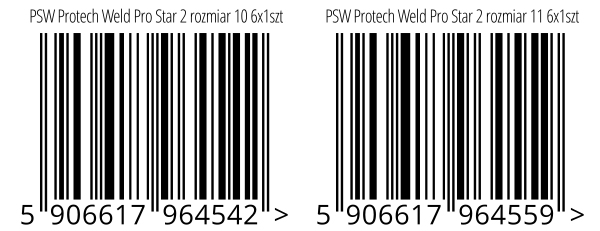WELD PRO STAR 2 Rękawice spawalnicze do MIG