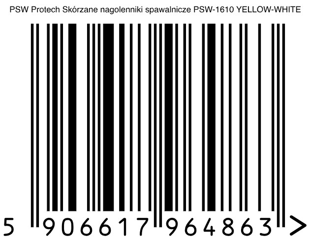 PSW-1610 YELLOW-WHITE Nagolenniki spawalnicze