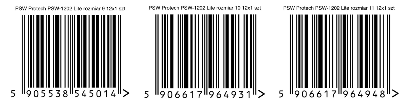 PSW-1202Lite Rękawice całoskórzane z koziej skóry licowanej, białe